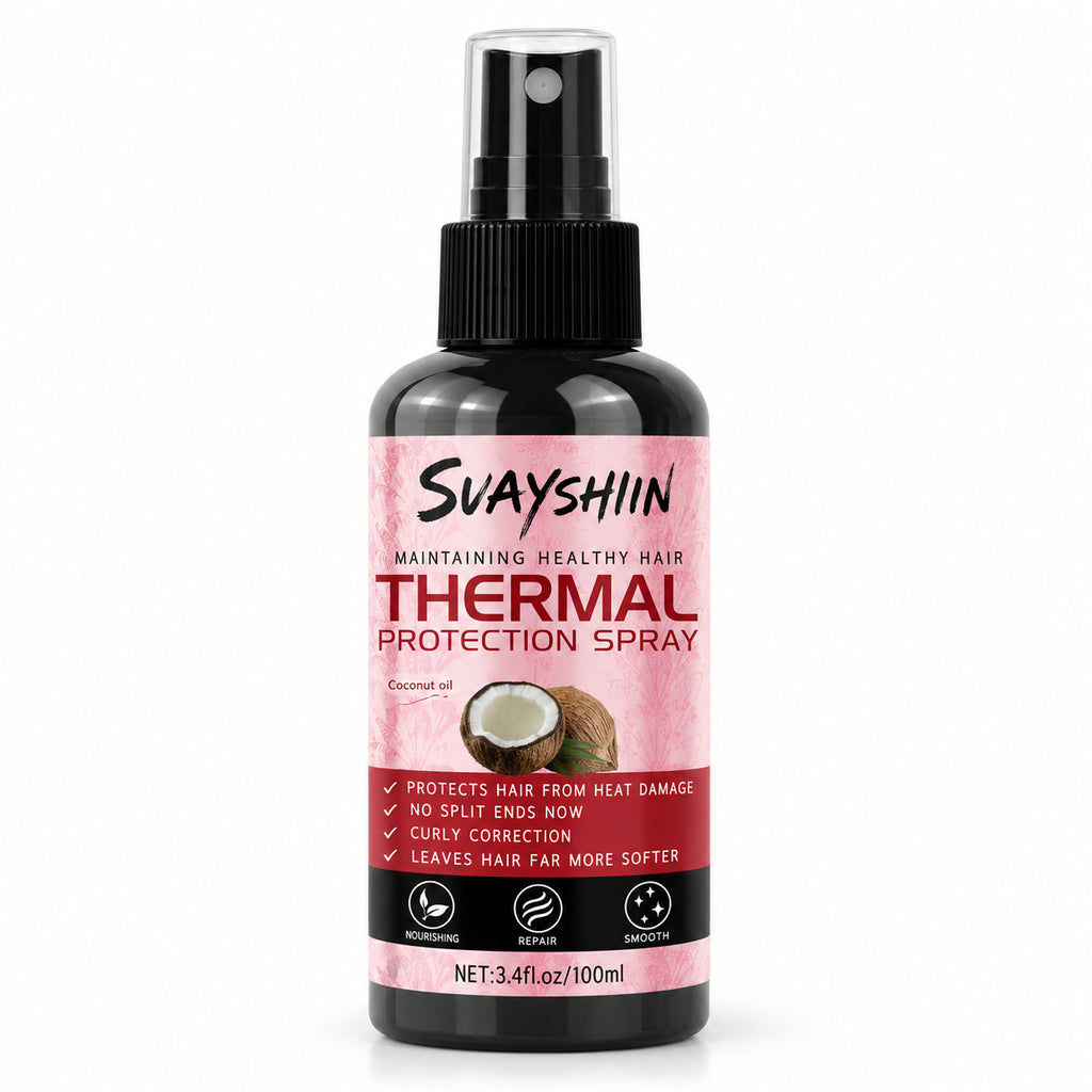 Coconut oil heat protection spray teemdrop