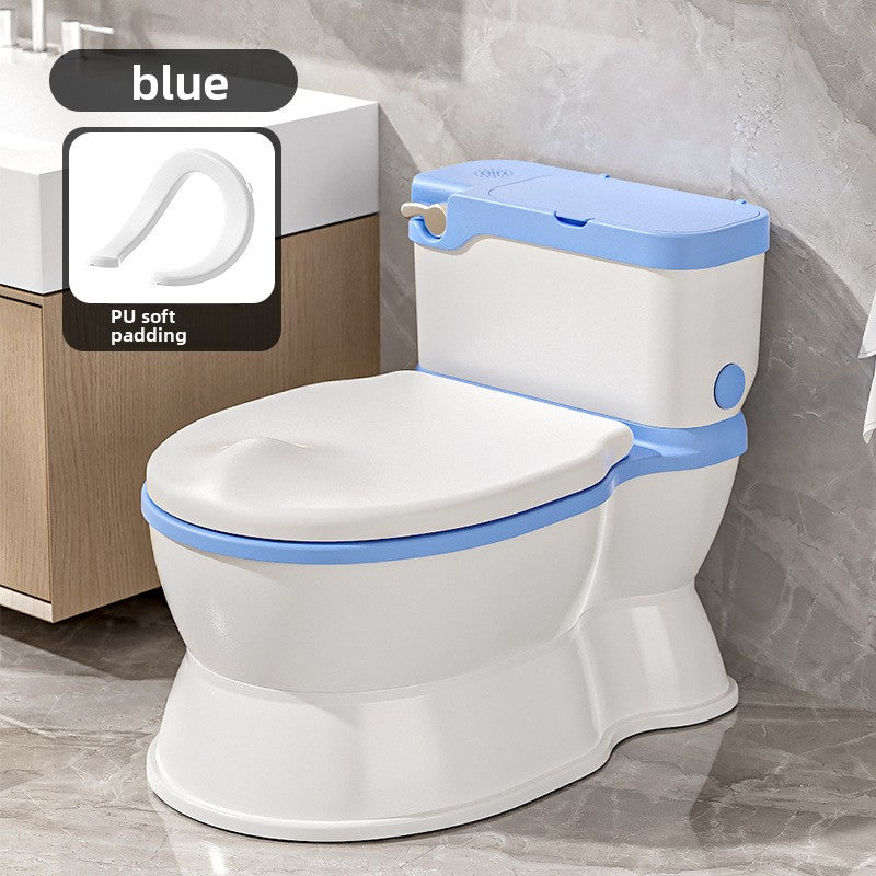 Children Simulated Flushing Sound Toilet Trainer