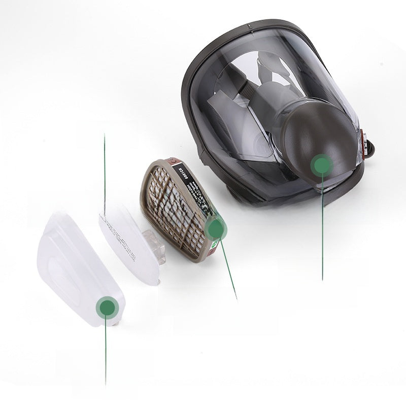 Full Face Respirator Gas Mask teemdrop