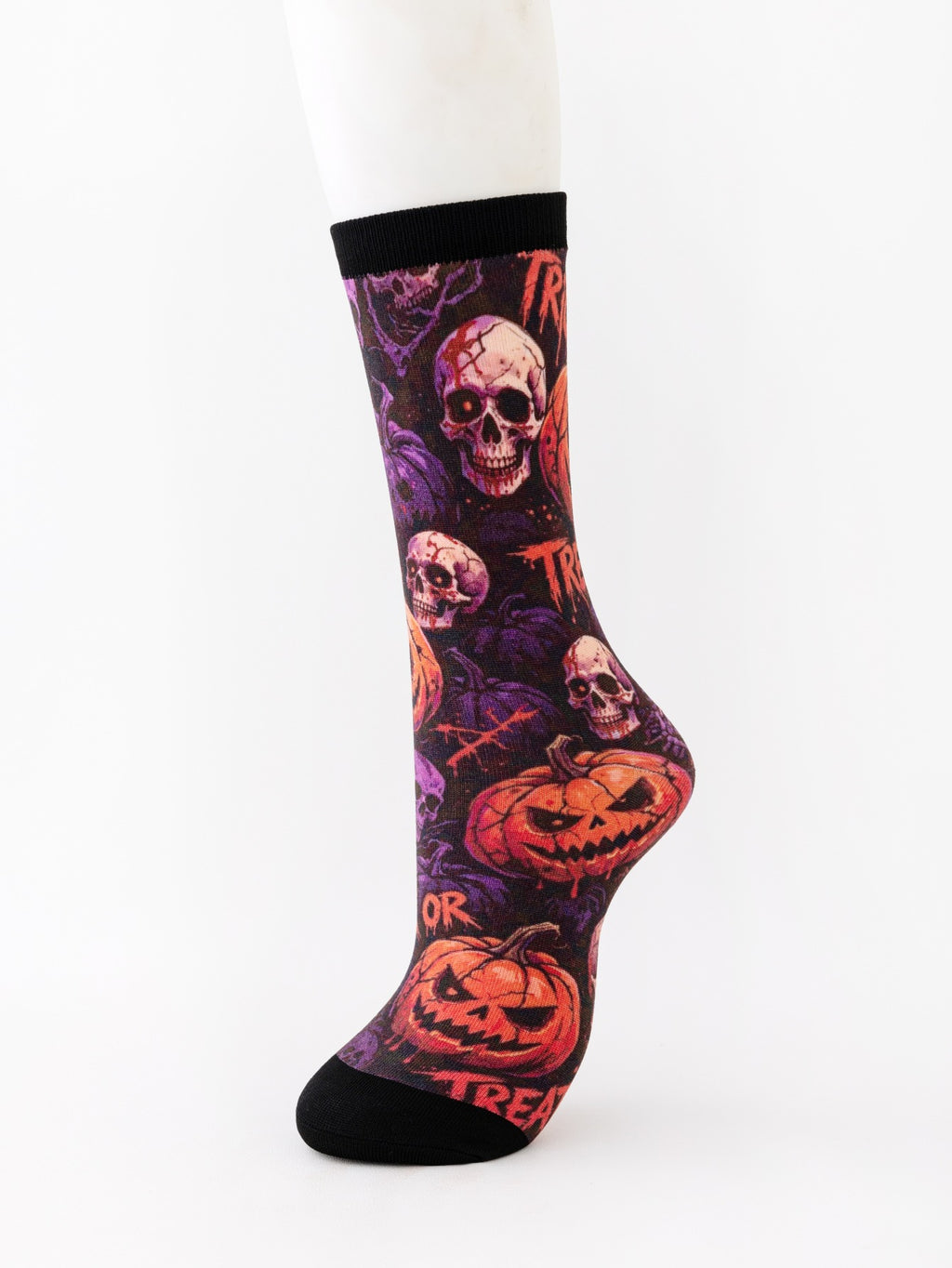 Halloween Print Mid-Calf Casual Socks