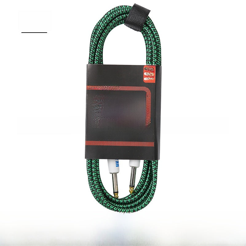 Braided Noise Reduction Guitar Instrument Cable