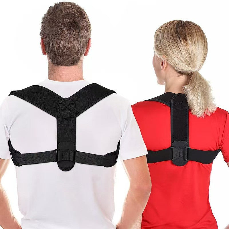 Universal men's and women's adjustable back posture correction belt teemdrop