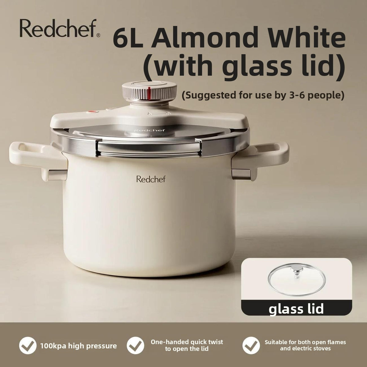 Small household pressure cooker teemdrop