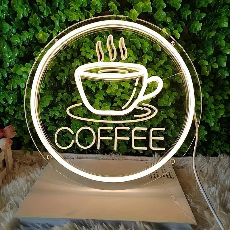 USB Powered LED Neon Light Bar Cafe Bar Home Party Wall Hanging Decorative Lamp teemdrop