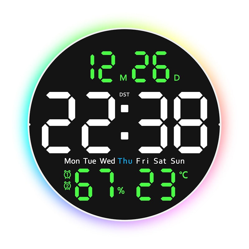 LED Digital Wall Clock teemdrop