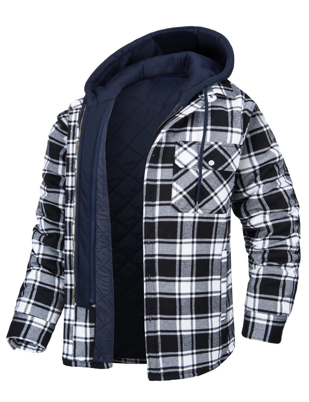 Men's Thickened Hooded Jacket teemdrop