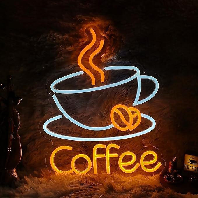 USB Powered LED Neon Light Bar Cafe Bar Home Party Wall Hanging Decorative Lamp teemdrop