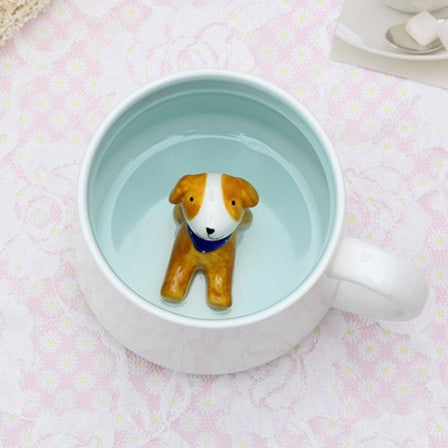 Creative 3D Animal Ceramic Mug