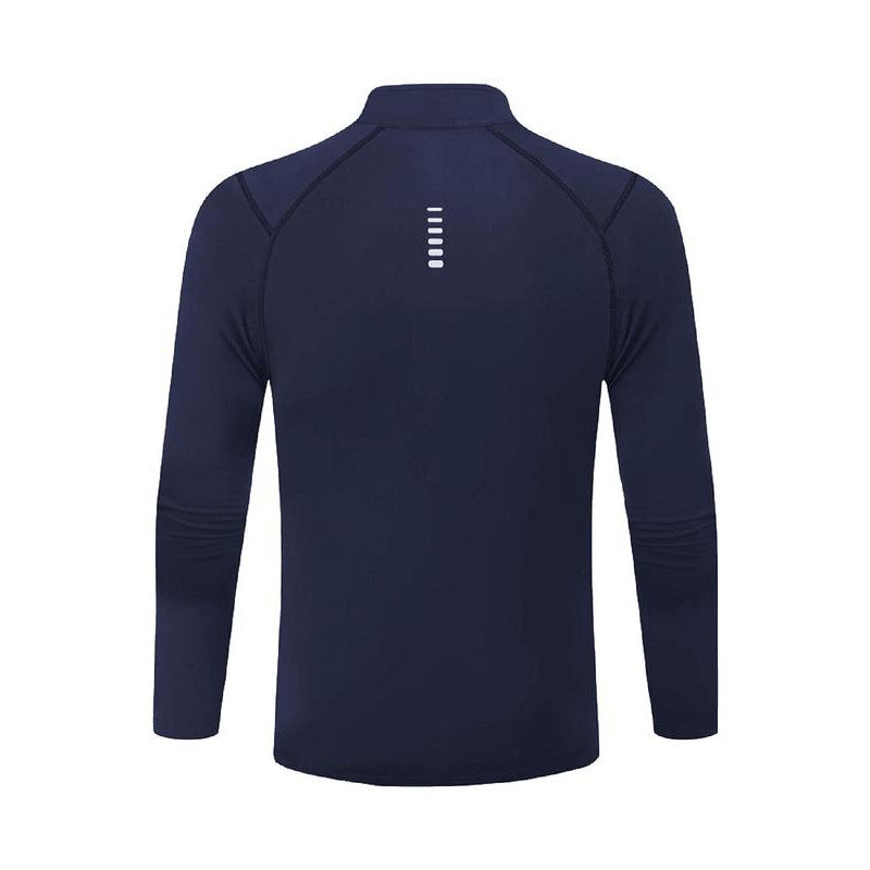 G 92207 Half zip quick dry tops half-zip quick-dry sports long sleeve teemdrop