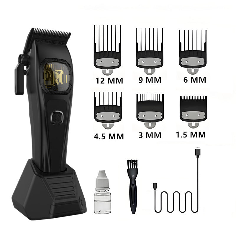 Professional Cordless Hair Clipper with Titanium Ceramic Blade teemdrop