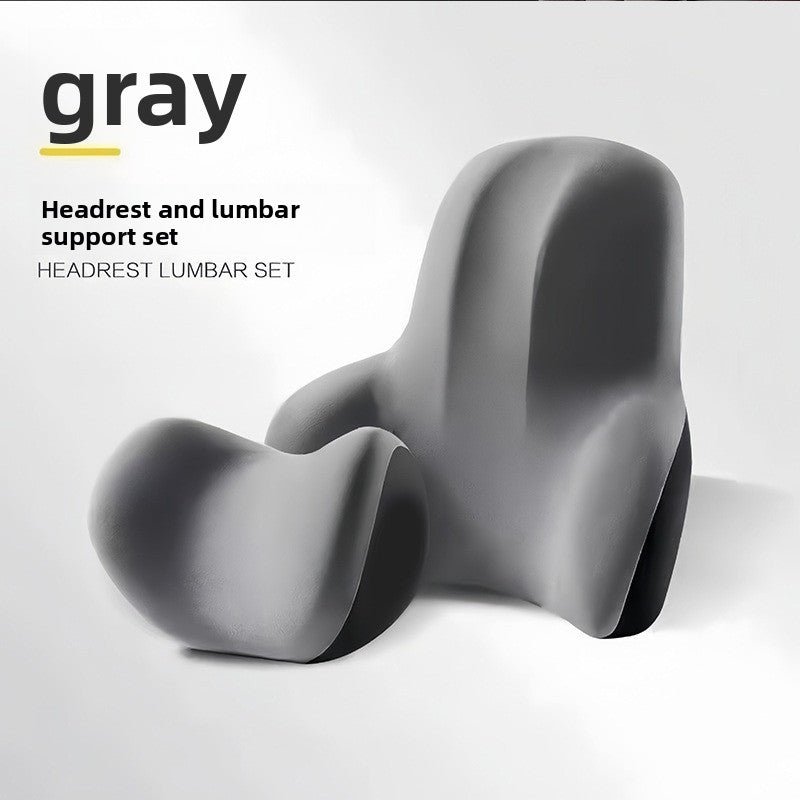 Ergonomic Memory Foam Car Seat Cushion Set teemdrop