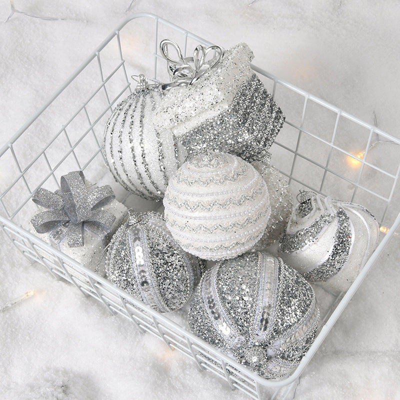 Champagne Gold Christmas Ball Ornaments