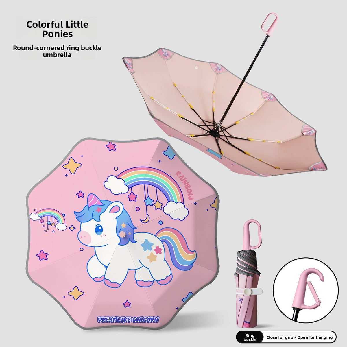 Childrens Umbrella with Safety Design