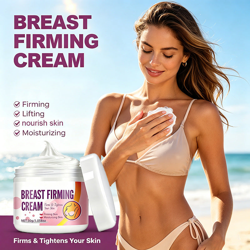 Breast-enhancing massage cream