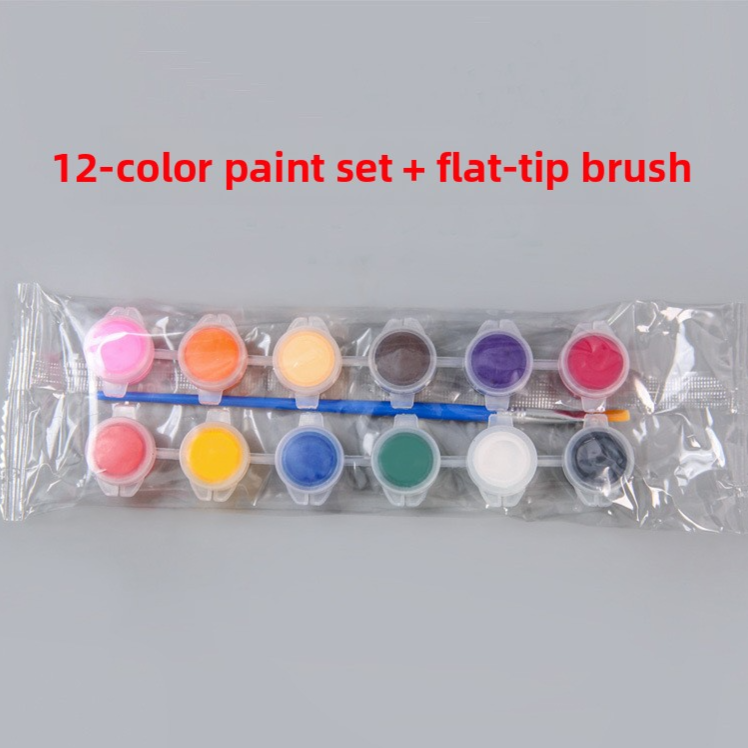 Portable Acrylic Paint Strip Set