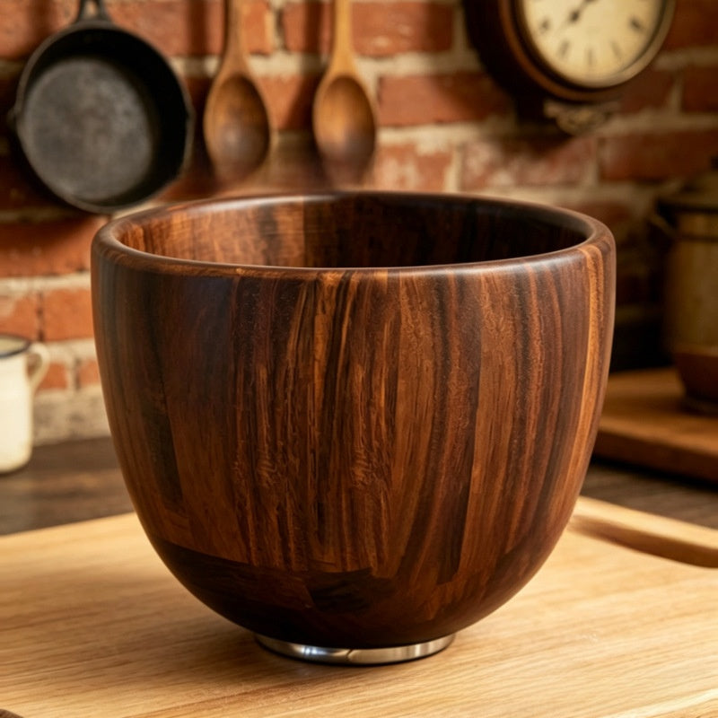 Wooden Salad Bowl teemdrop