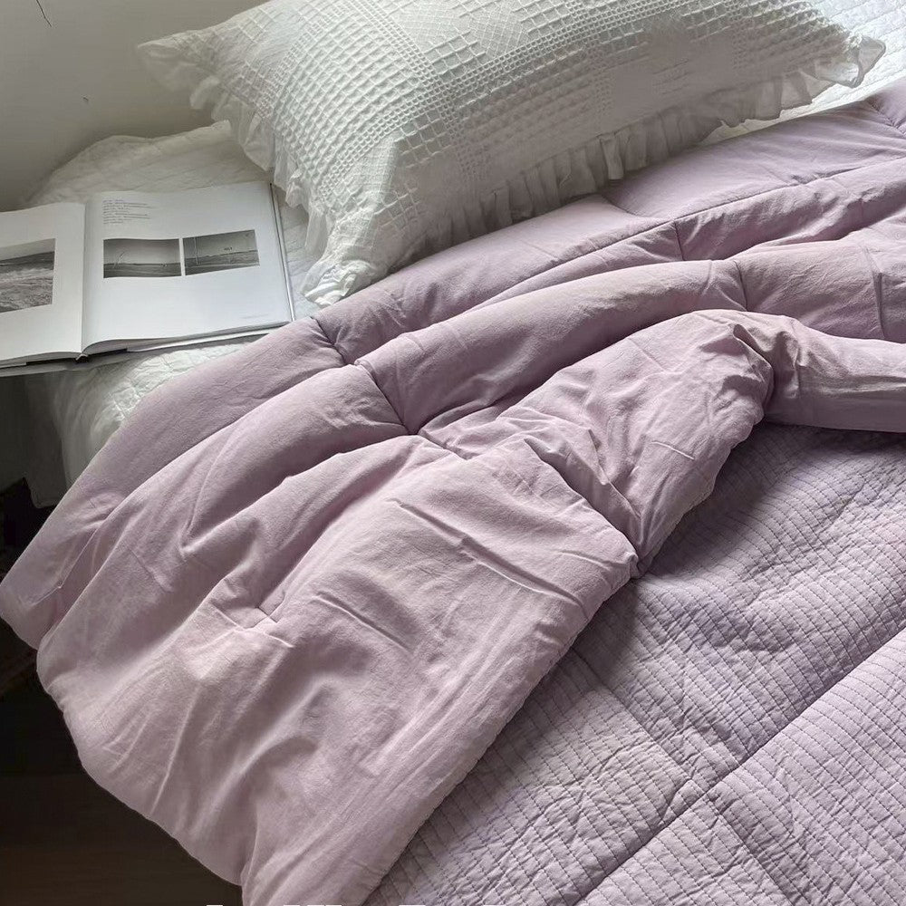 Korean Sand Wash Cotton Quilt