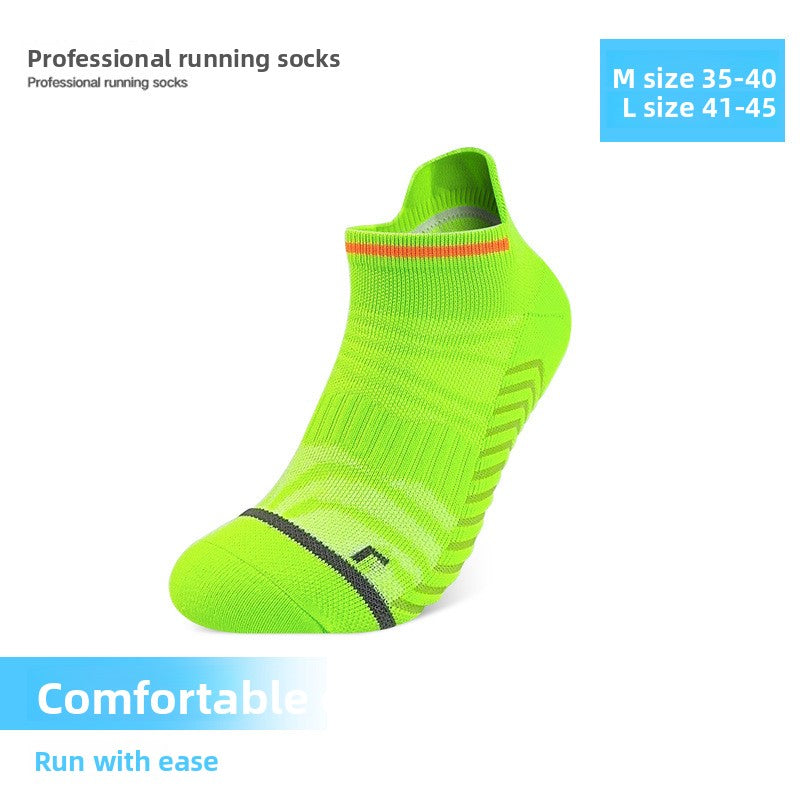 Unisex Quick-Dry Cushioned Towel-Bottom Running Socks teemdrop
