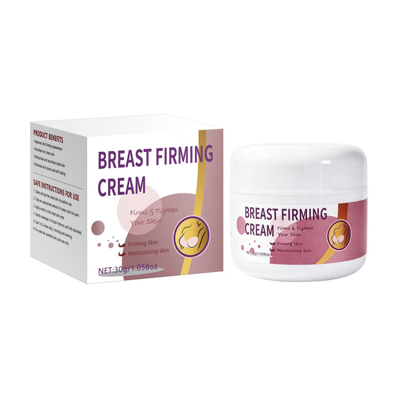 Breast-enhancing massage cream