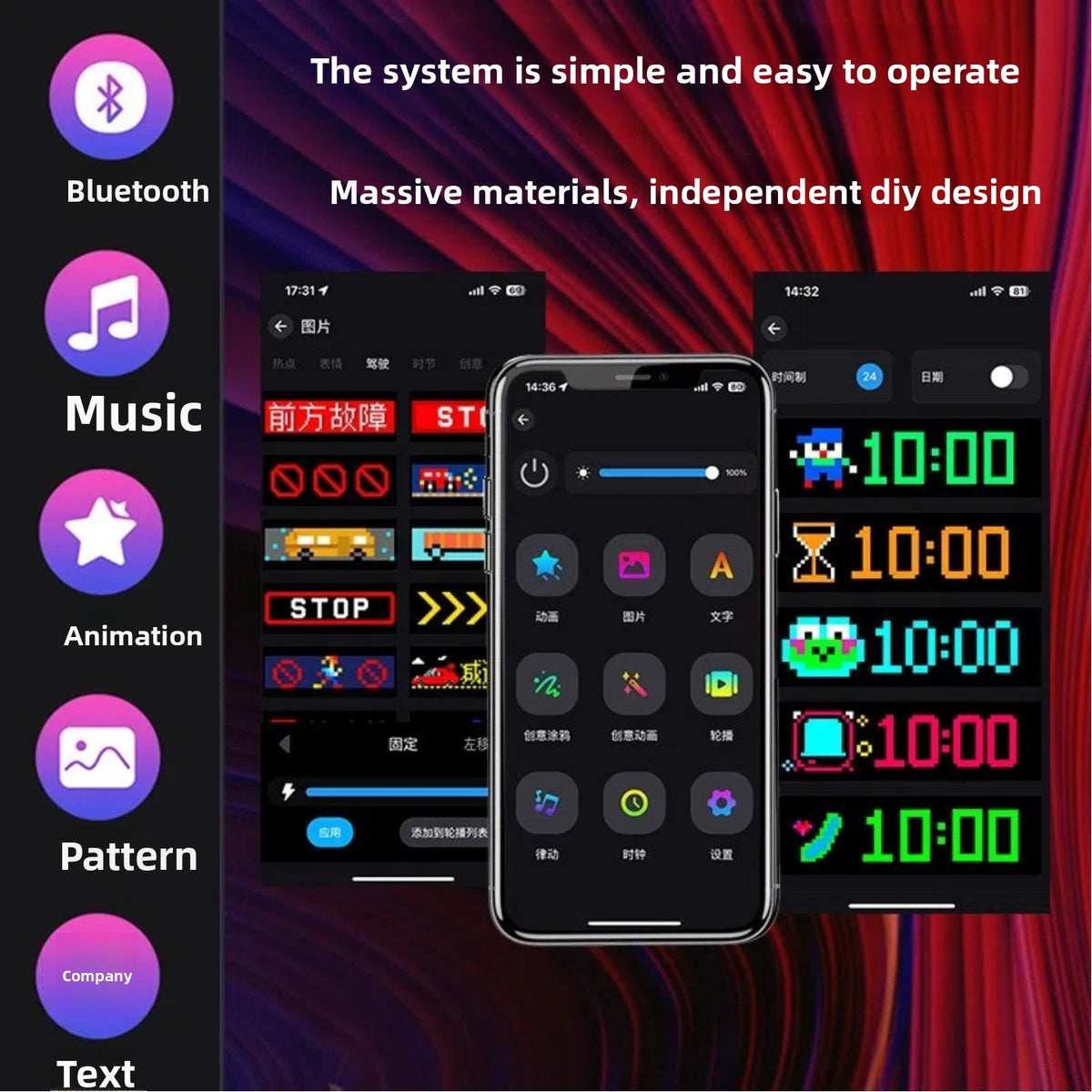 LED flexible screen