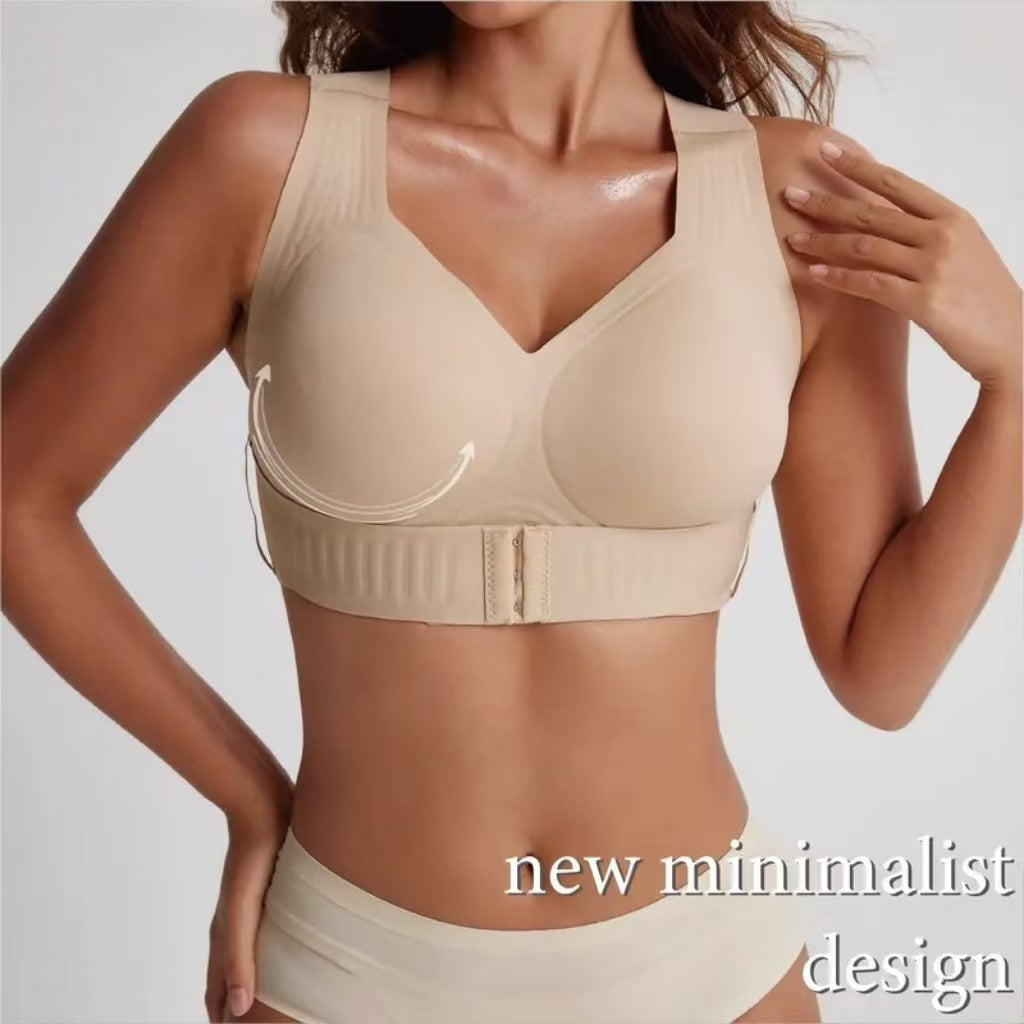 Large-size Bra-style Breathable Push-up Anti-sagging Pull-up Sports Underwear