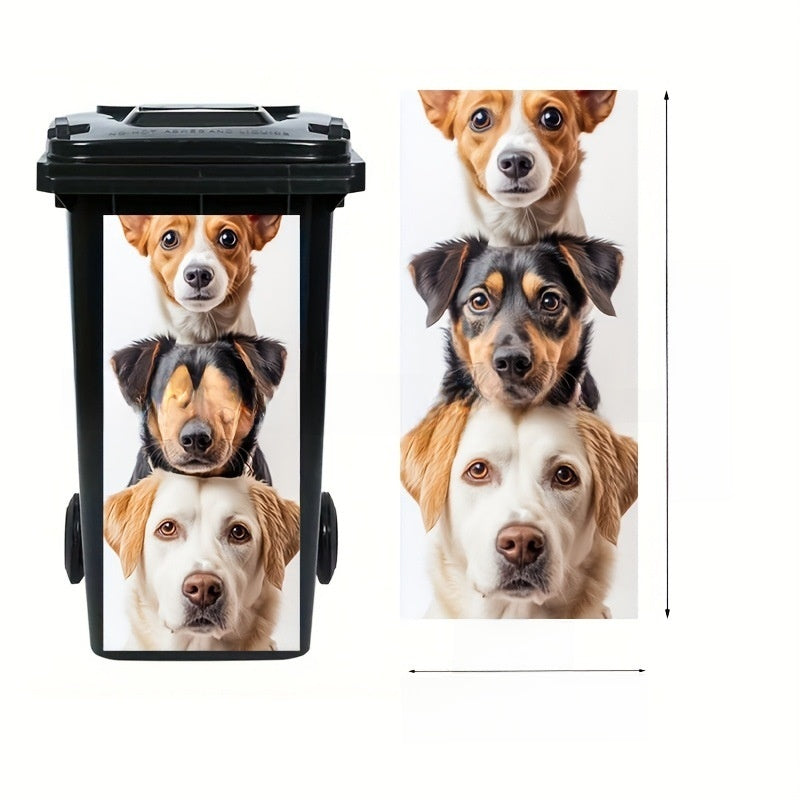 Self-Adhesive Waterproof Vinyl Trash Can Sticker teemdrop