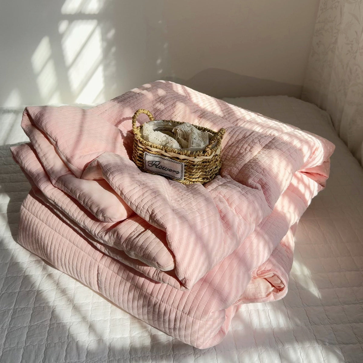 Korean Sand Wash Cotton Quilt