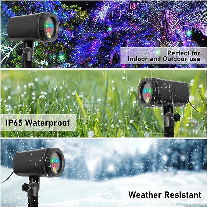 Outdoor Waterproof Laser Projection Light with Starry Effect