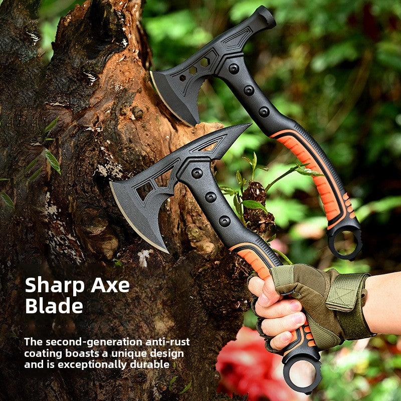 Multifunctional Camping Axe with Knife and Hammer