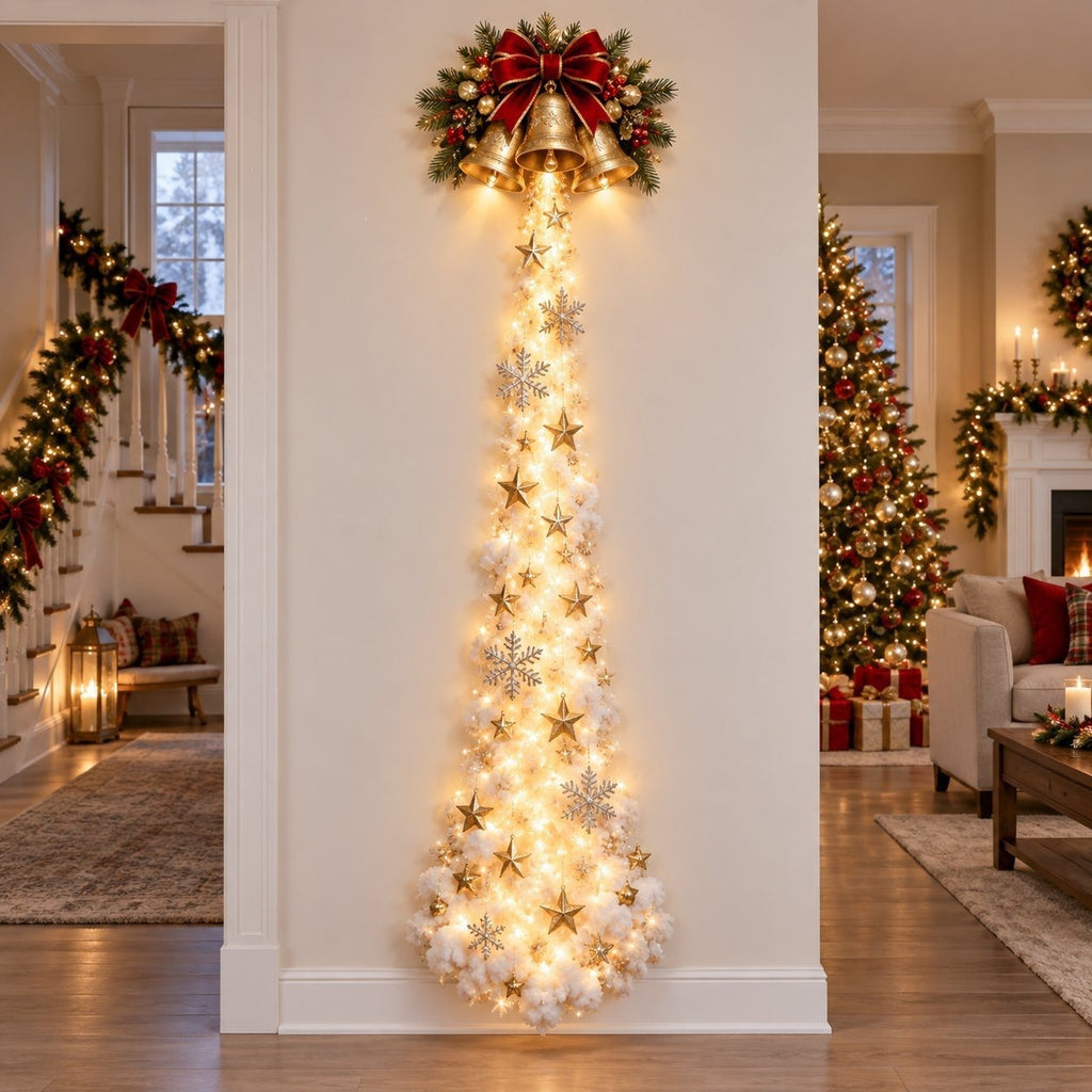 DIY Christmas Magic Trail LED Wall Light
