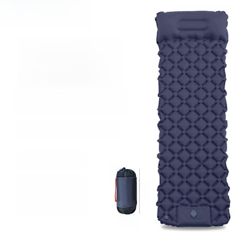 Ultra-Light Foot-Operated Automatic Inflatable Camping Mattress with Pillow teemdrop