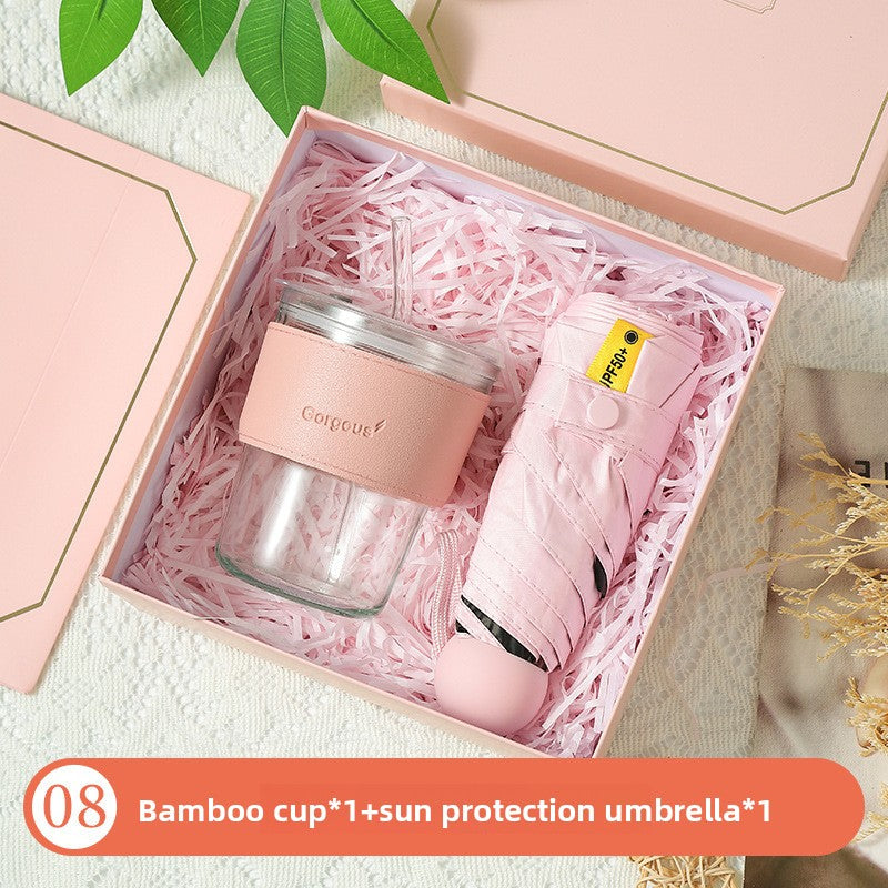 Ceramic Business Gift Box Set Combination