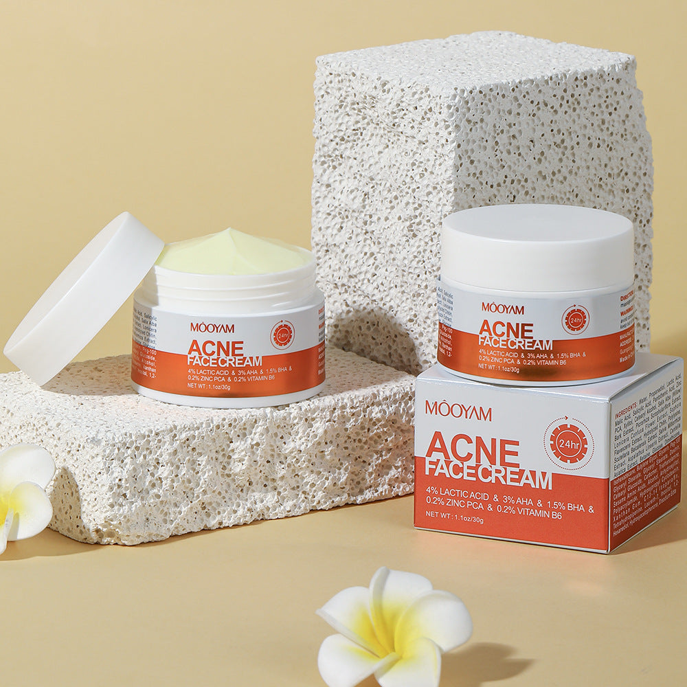 Acne treatment facial cream
