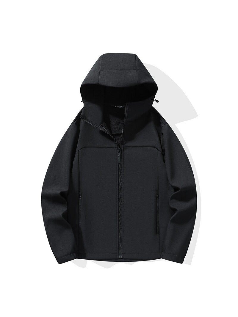 Soft-shell coat teemdrop