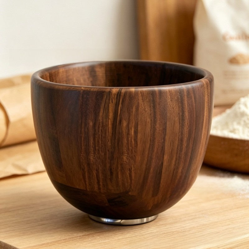 Wooden Salad Bowl teemdrop