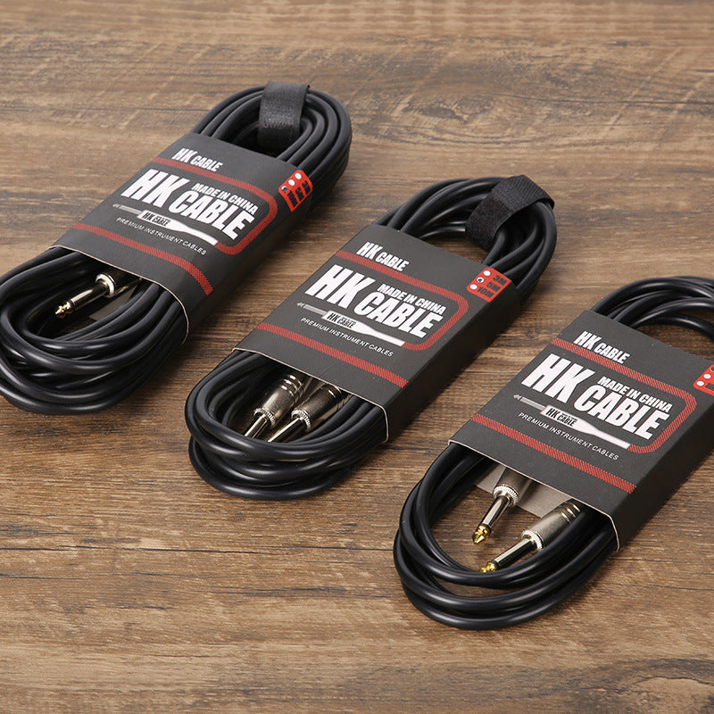 Braided Noise Reduction Guitar Instrument Cable