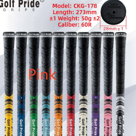 Natural and environmentally friendly rubber golf grip