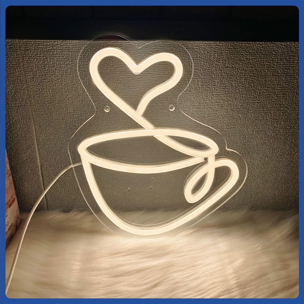 USB Powered LED Neon Light Bar Cafe Bar Home Party Wall Hanging Decorative Lamp teemdrop