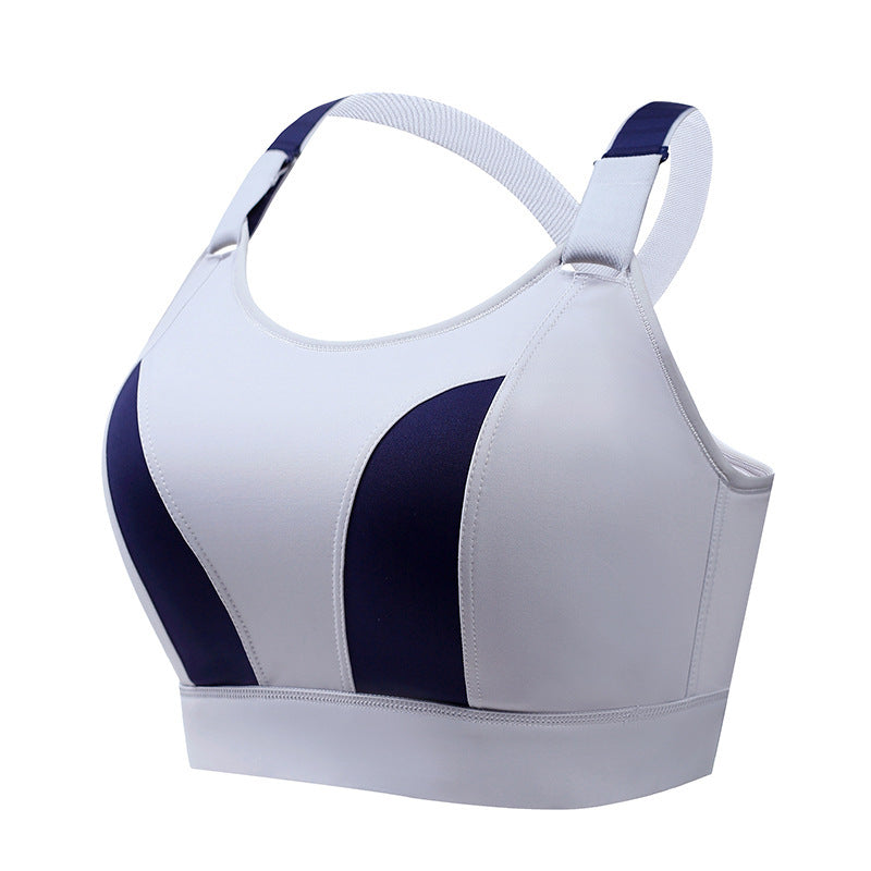 Ladies' large-size wireless sports bra teemdrop