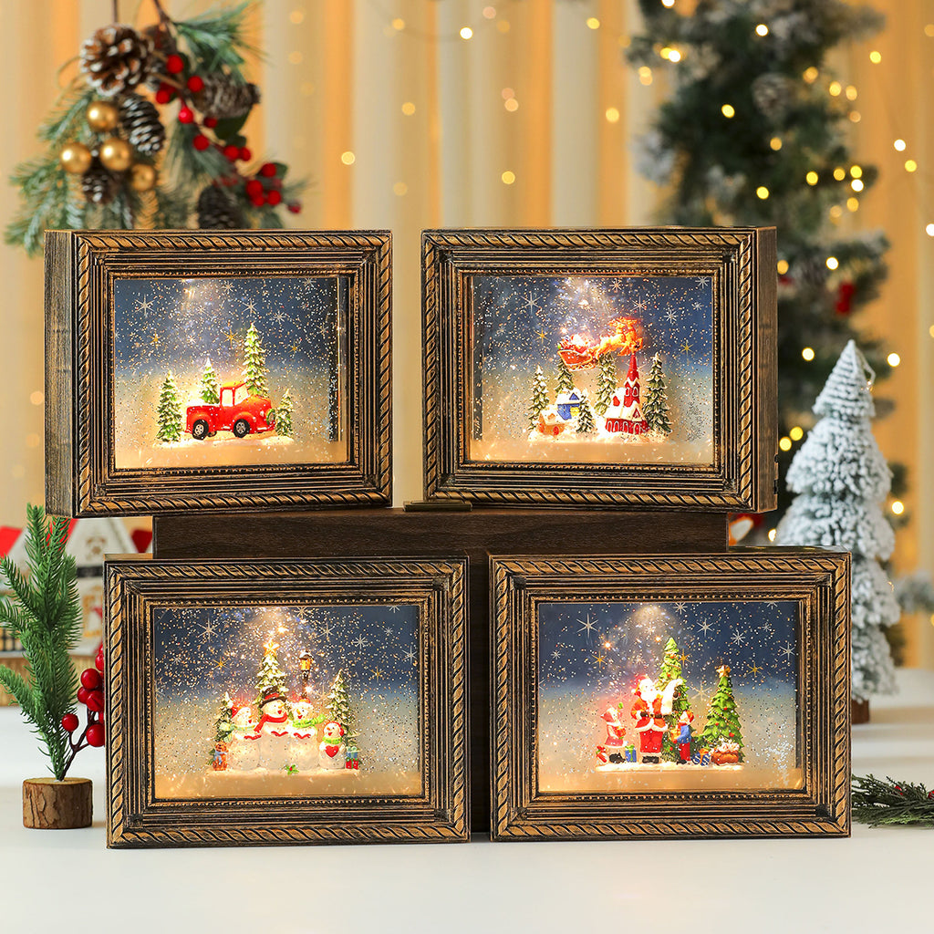 Christmas Musical Photo Frame with Lighting