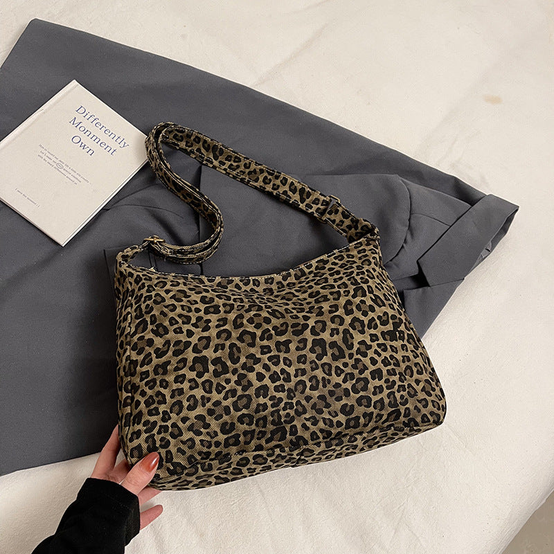 Women's Leopard Print Tote Bag