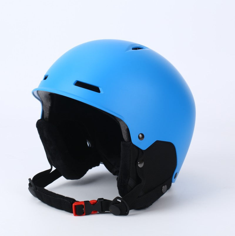 Outdoor men's and women's winter helmets for warmth