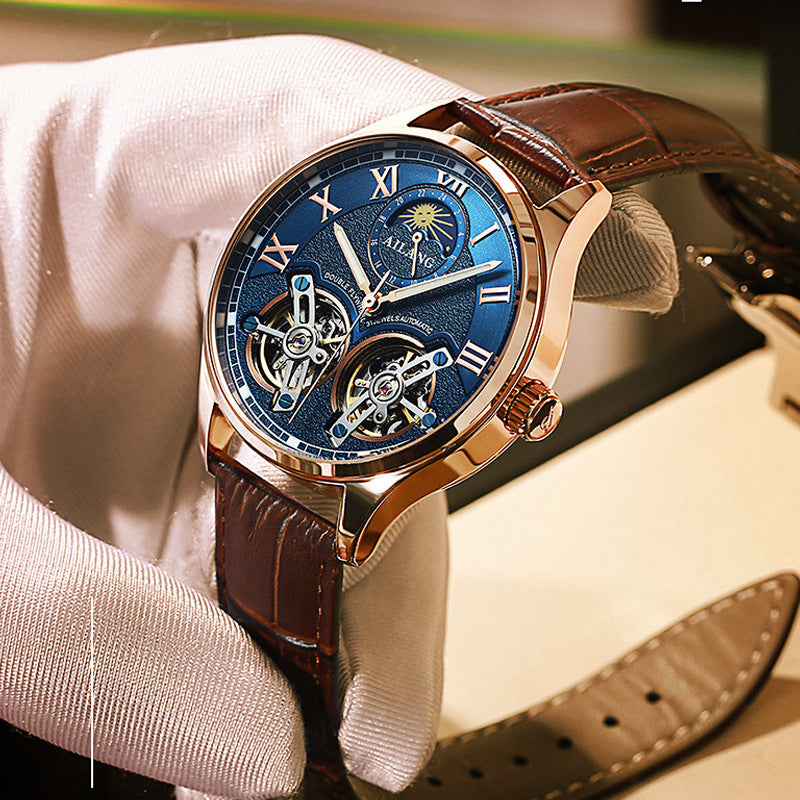 Fully self-waterproof mechanical watch teemdrop