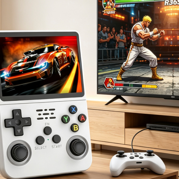 Classic handheld game console teemdrop