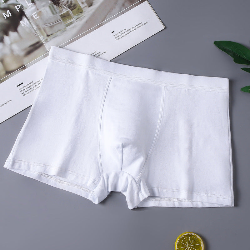 Men's Pure Cotton Antibacterial Loose Boxer Briefs