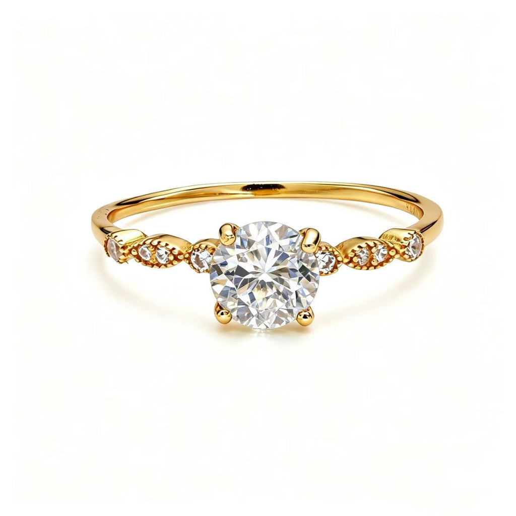 Twelve-month birthstone ring