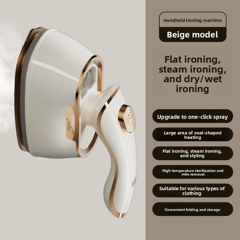 Portable handheld clothing ironing machine teemdrop