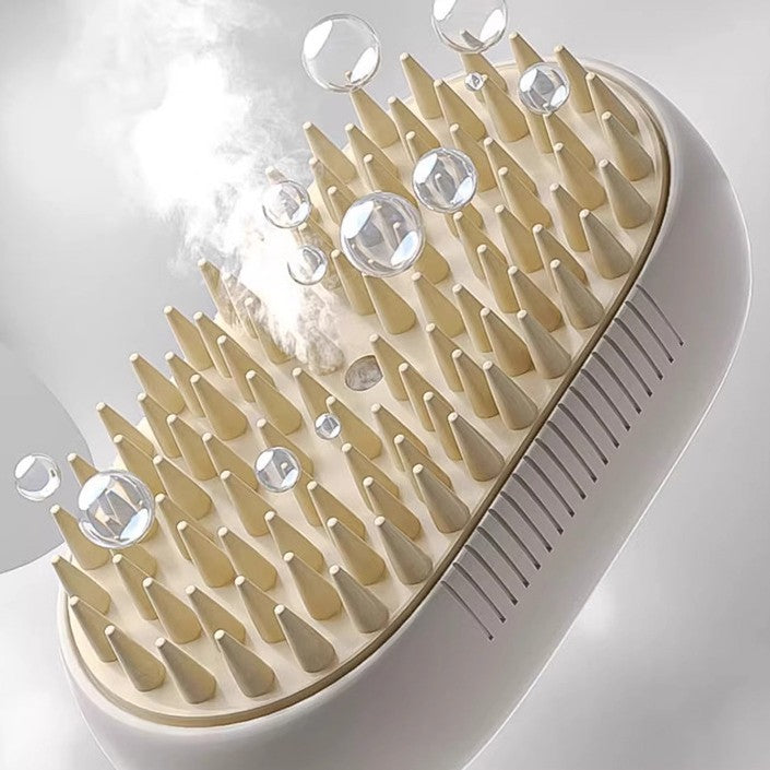 2-in-1 Pet Spray Massage Comb and Deshedding Brush teemdrop