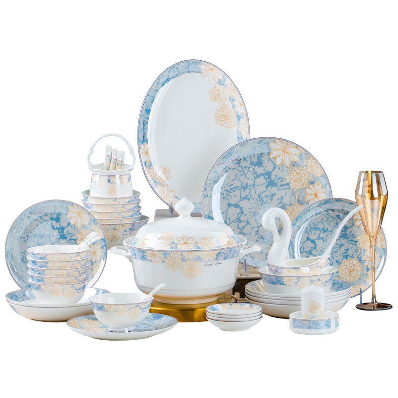 Jingdezhen Bone China Tableware Set