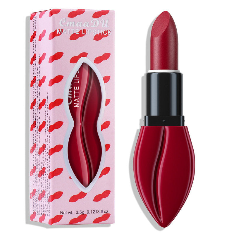 Matte Lipstick Matte Velvet is not easy to remove makeup